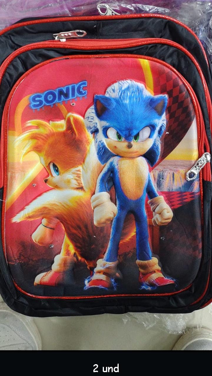 Vista 11 de Maleta escolar, cartuchera y lonchera te - Maleta: DragonBall